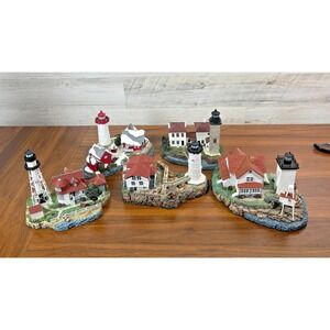 Harbour Lights Lighthouse Christmas Crossover Island 188, 259, 2001, 534 Qty 5